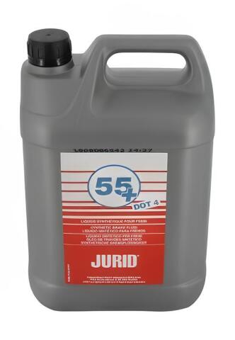 Гальмівна рідина JURID DOT-4 Synthetic SAE 1350, 5 літрів Гальмівна рідина JURID DOT-4 Synthetic SAE 1350, 5 літрів