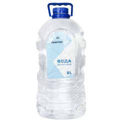 Вода дистильована Storm, 5 літрів Вода дистильована Storm, 5 літрів