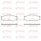 Тормозні колодки провідні NISSAN Serena,Vanette,