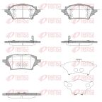 К-т задніх гальм. колодок c-hr 16-