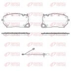 Колодки тормозные дисковые (комплект 4 шт)