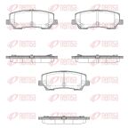 Комплект гальмівних накладок, дискове гальмо