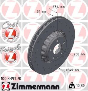 Гальмівні диски FORMULA Z