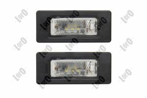 Ліхтар підсвітки номерного знаку к-т 2шт LED