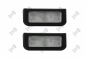 Ліхтар підсвічування номерного знаку к-т 2шт LED, фото 1 - інтерент-магазин Auto-Mechanic