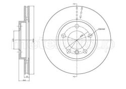 Гальмівний диск передній BMW Mini 1,6–2,0 2010–