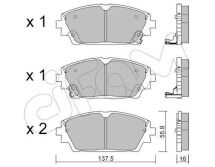 Гальмівні колодки Mazda 3 1.8 Skyactiv-D 19–
