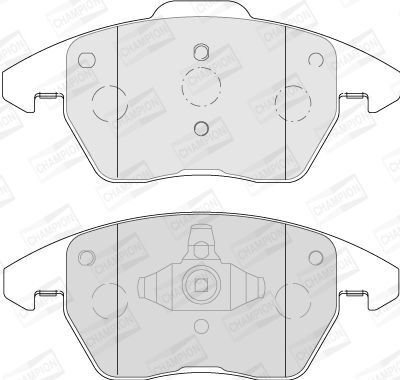 Гальмівні колодки передні Citroen C4 Grand Picasso 2006–, Peugeot 207, 307, 308 2008–