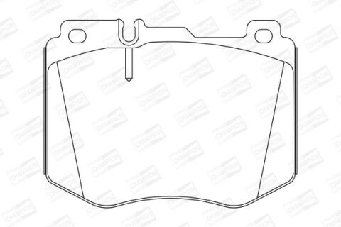 Тормозные колодки передние Mercedes-Benz C-Class W205, E-Class W213 2014–