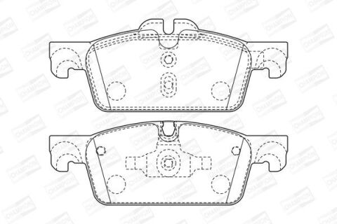 Тормозные колодки передние Peugeot 508 I Тормозные колодки передние Peugeot 508 I