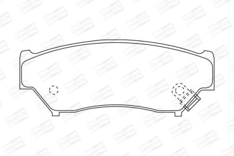 Гальмівні колодки передні Suzuki Grand Vitara, Jimny 88-03