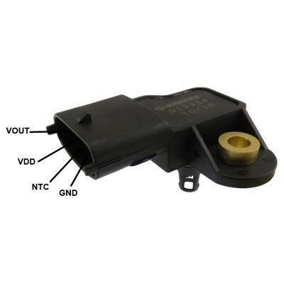 Датчик тиску впускного колектора Mitsubishi ASX, Colt VI, Lancer VIII 08–, Honda Jazz, Fiat, Citroen, Fiesta, Kuga II, Mondeo V