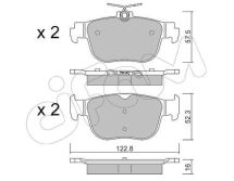 Комплект гальмівних колодок задні Volkswagen Caddy V Мінівен 20–, Audi A3 Sportback 2019–, Skoda Octavia IV 20–