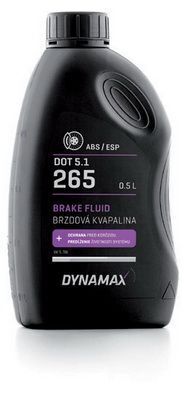 Гальмівна рідина DYNAMAX DOT 5.1, 0,5 літра Гальмівна рідина DYNAMAX DOT 5.1, 0,5 літра