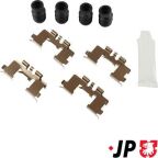 Комплект настановний передній гальмівних колодок Suzuki Alto 09–