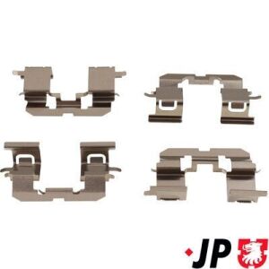 TOYOTA К-т настановний пров. гальм. колодок ECHO 1.0 99-05, ECHO 1.4 D-4D 01-05