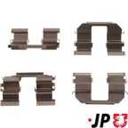 Монтажный комплект тормозных колодок Daewoo Lanos Монтажный комплект тормозных колодок Daewoo Lanos