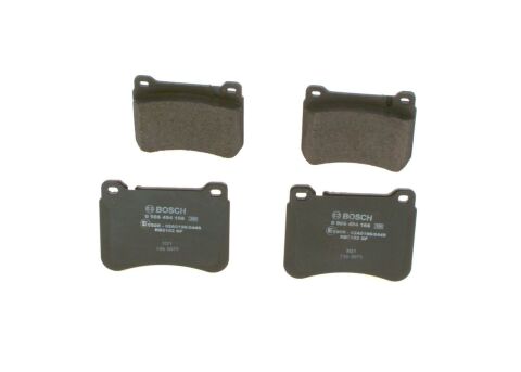 Комплект гальмівних колодок з 4 шт. дисків