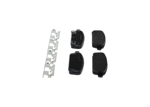 Колодки гальмівні (задні) Opel Astra J 1.4 Turbo 12- (з прижимною пластиною)