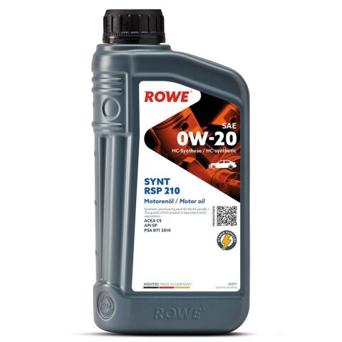 Олива 0W20 HIGHTEC SYNT RSP 210 (1L) (ACEA C5) (API SP) PSA B71 2010