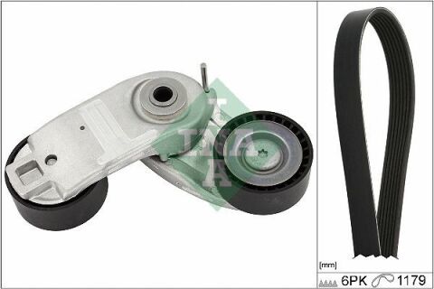 Комплект ремня генератора Ford Fiesta/Focus 1.0 EcoBoost 19- (6PK1179)