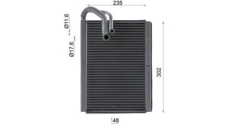 Радіатор кондиціонера Audi A4 B8/A5/Q5 1.8/2.0/3.0TDI/TFSI 07-17