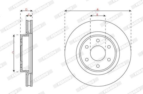Диск тормозной