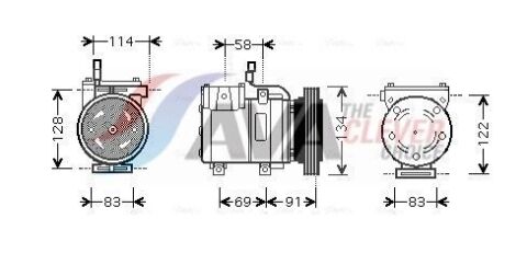 Компресор Hyundai Getz 2002, 1.6