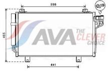 Радиатор кондиционера Mazda 6 2013