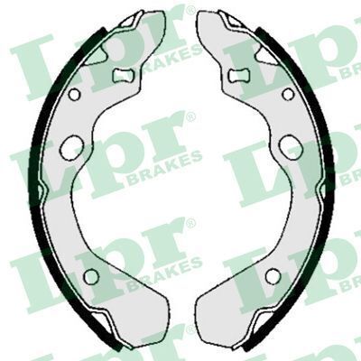 Комплект тормозных колодок из 4 шт. барабанов