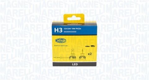 Комплект автоламп SET 2 BULBS LED H3