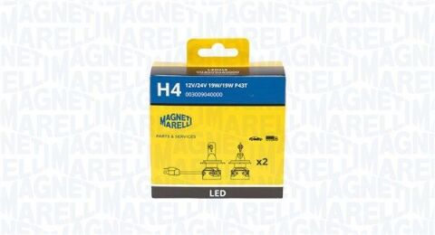 Комплект автоламп SET 2 BULBS LED H4