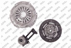 Комплект зчеплення диск + корзина + підшипник Ford Fiesta VI 1.25/1.4 08– Комплект зчеплення диск + корзина + підшипник Ford Fiesta VI 1.25/1.4 08–