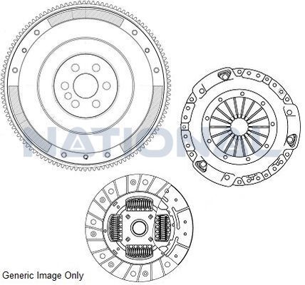 Комплект для переднего оборудования FOCUS II/MONDEO IV/S-MAX (WA6) 2.5 05-15 (239mm)