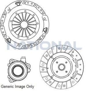 Комплект зчеплення з вижимним FORD C-MAX II 1.5 TDCi 15-19 (240mm)