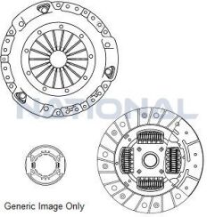 Комплект зчеплення з вижимним HONDA CR-V II 2.0 01-07 (230mm) Комплект зчеплення з вижимним HONDA CR-V II 2.0 01-07 (230mm)
