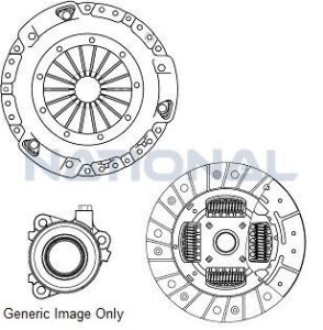 Комплект зчеплення з вижимним SX4/SEDICI 1.6 16V 06-14 (200mm)