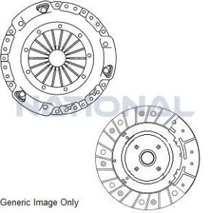 Комплект зчеплення TRANSIT/V363/V362/TOURNEO CUSTOM 2.2 TDCi 12-15 (260mm23z)