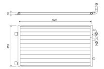 Радиатор кондиционера BMW i3 Electric/Range Extender 13-