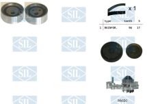 Комплекти ГРМ (пасок+ролик+помпа) Dacia Logan/Renault Clio, Kangoo, Megane 1.4 8V, 1.6 8V 97-