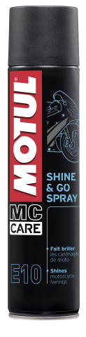 Очисник MOTUL E10 SHINE & GO, 0,4 літра Очисник MOTUL E10 SHINE & GO, 0,4 літра