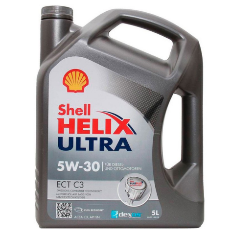 Моторна олива Shell Helix Ultra ECT 5W-30, 5 літрів