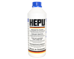 Антифриз HEPU G11 (готовий) синій, 1,5 літра