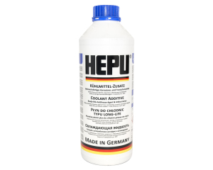 Антифриз HEPU G11 (готовый) синий, 1,5 литра