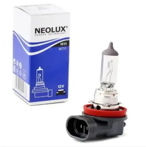 Лампа галогенна Neolux H11 55W 12V PGJ19-2