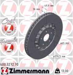 Диск гальмівний FORMULA Z