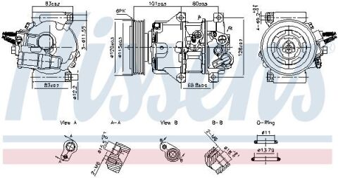 Компрессор кондиционера First Fit