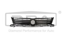 Решетка радиатора; без эмблемы; с накладкой