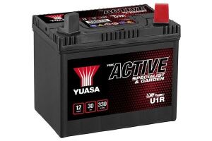 Акумулятор кислота/пусковий YUASA 12В 30Агодин 330А R+ не обслуговується 194x125x178мм Пусковий U1R NSU 1200, PRINZ 583/996/1177 08.61-03.74