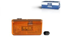 Габаритні ліхтарі лівий/правий, помаранчевийевий, LED, 12/24В (всередині багажника між вісями)